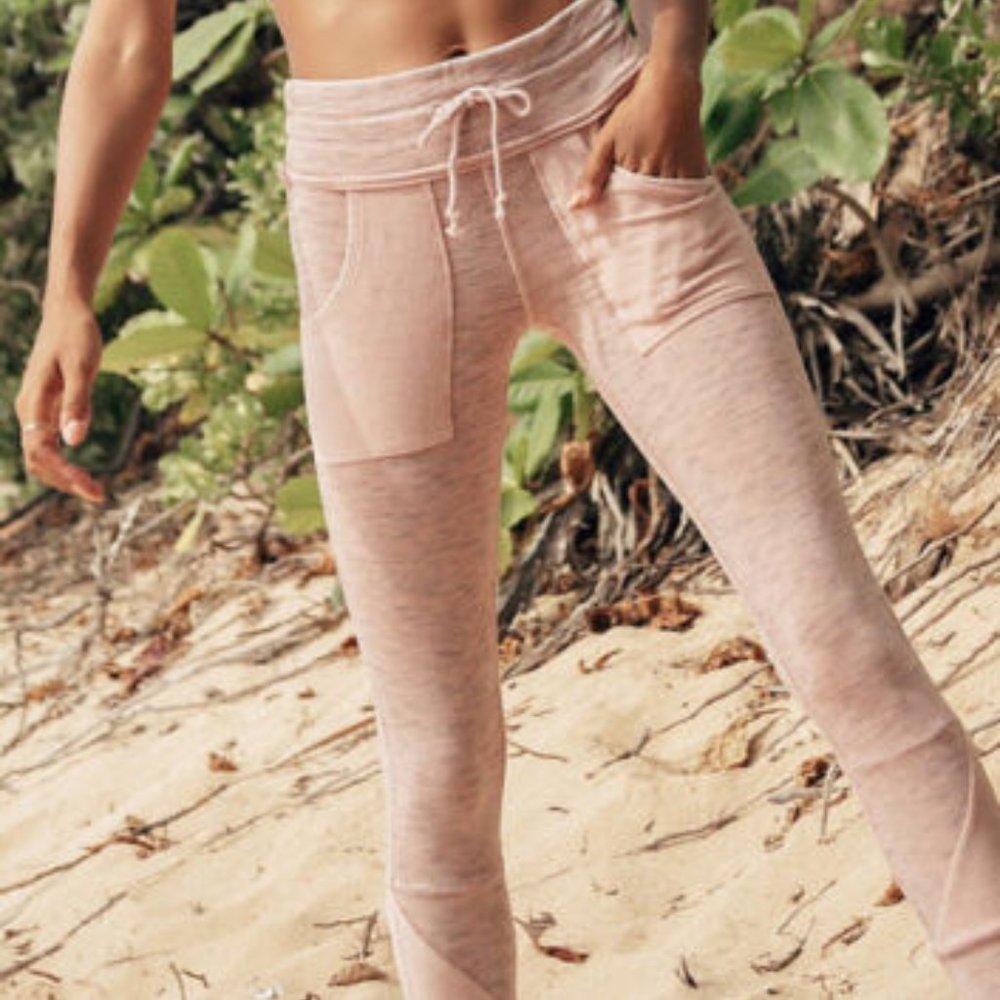 NWT FREE PEOPLE HIGH RISE ANKLE LEGGING KYOTO PIROUETTE LEGGING SIZE SMALL $128